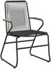 vidaXL 7-tlg. Garten-Essgruppe Schwarz PVC-Rattan 3060277 Bild 5