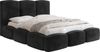 WFL GROUP Polsterbett Harmony mit Bettkasten und Lattenrost, Bettgestell, ohne Matratze (erhältlich in 5 Größen 120x200, 140x200, 160x200, 180x200, 200x200 cm), Doppelbett mit hohem Kopfteil, Boucle oder Samt Stoff, Made in EU Bild 5