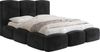 WFL GROUP Polsterbett Harmony mit Bettkasten und Lattenrost, Bettgestell, ohne Matratze (erhältlich in 5 Größen 120x200, 140x200, 160x200, 180x200, 200x200 cm), Doppelbett mit hohem Kopfteil, Boucle oder Samt Stoff, Made in EU Bild 4