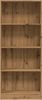vidaXL Bücherregal Artisan-Eiche 60x24x143 cm Holzwerkstoff 857820 Bild 4