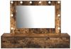 vidaXL Schminktisch mit Speicher Braun 100 x 40 x 70 cm Holzwerkstoff 865239 Bild 5