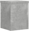 vidaXL Pflanzenständer 2 Stk. Betongrau 15x15x20 cm Holzwerkstoff 852891 Bild 3