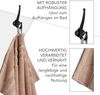 La Vida Premium 2 Sauna-Handtücher Braun Frottee 100% Baumwolle, weich, saugstark und schnelltrocknend, XXL Badetuch, 70x200 cm, Strandtuch Bild 2