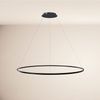 s.luce LED Ring Pendelleuchte Ø 150cm Schwarz Bild 3