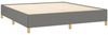 vidaXL Boxspringbettgestell Dunkelgrau 180x200 cm Stoff 3120978 Bild 4