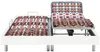 Relax-Bettgestell 2x65 Modulteller - 2 x 80 x 200 cm - Weiß - DREAMEA Bild 5