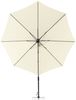Derby by Doppler Sonnenschirm / Ampelschirm "Ravenna Smart 300", inkl. Standkreuz, natur, Ø 300 cm Bild 3