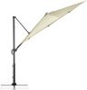 Derby by Doppler Sonnenschirm / Ampelschirm "Ravenna Smart 300", inkl. Standkreuz, natur, Ø 300 cm Bild 5
