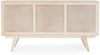 Sideboard Anahsa aus Mangoholz, skandinavischer Stil, Natur, 2 Türen, Rattan-Details Bild 2