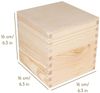 Creative Deco Aufbewahrungsbox mit Deckel und Schloss Kleine Holzbox Geschenkbox Schatzkiste Bild 2