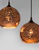 Nova Luce 8142681 BLAZE E27 Pendelleuchte 3-flammig Schwarz Kupfer Bild 3