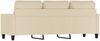 vidaXL 3-Sitzer-Sofa Creme 180 cm Stoff 359173 Bild 5