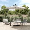 Sonnenschirm, Terrassenschirm Ampelschirm mit LED-Beleuchtung 300 cm Metallmast Bild 2