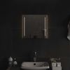 vidaXL LED-Badezimmerspiegel Transparent 40 x 40 cm Gehärtetes Glas 42045769 Bild 3