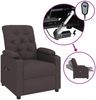 vidaXL Relaxsessel Elektrisch Dunkelbraun Stoff 3098844 Bild 2
