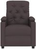 vidaXL Relaxsessel Elektrisch Dunkelbraun Stoff 3098844 Bild 4