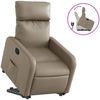 vidaXL Relaxsessel mit Aufstehhilfe Cappuccino-Braun Kunstleder 3206755 Bild 2