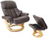 MCA furniture Relaxsessel Windsor XXL, Extradicke Polsterung, inklusive gepolstertem Fußhocker mit Staufach Bild 5