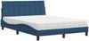 vidaXL Bett mit Matratze "Hanko" Blau 140x200 cm Stoff 3310537 Bild 2
