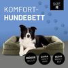 Lumaland Hundebett LUMALAND Komfort-Hundebett aus der LUMALAND Cord-Reihe, LUMALAND Komfort-Hundebett aus der LUMALAND Cord-Reihe Bild 2