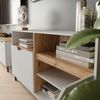 Kommode Marelle Weiß/Artisan 140 x 81.3 cm mit 2 Türen Vicco Bild 4