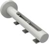 Innenlauf-Gardinenstangen-Set Siteno Verano 160 cm, 3-läufig, 20 mm Ø Chrom Bild 5