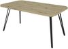byLIVING Esszimmertisch LIFE / Eiche-Optik braun / großer Auszugstisch 160 cm bis 240 cm / Tisch mit Ausziehfunktion / Tisch mit Synchronauszug und 2 Einlegeplatten / 160-240x80, H 76 cm Bild 2