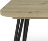 byLIVING Esszimmertisch LIFE / Eiche-Optik braun / großer Auszugstisch 160 cm bis 240 cm / Tisch mit Ausziehfunktion / Tisch mit Synchronauszug und 2 Einlegeplatten / 160-240x80, H 76 cm Bild 4