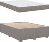 vidaXL Bettrahmen mit Matratze Taupe 140 x 200 cm Stoff 3399191 Bild 5