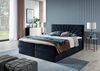 Boxspringbett CARERRA 180x200 cm Dunkelblau Bild 5