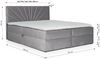 Boxspringbett CARERRA 180x200 cm Dunkelblau Bild 2