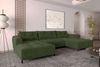 99rooms Massimo Wohnlandschaft Cordstoff POSO Khaki mit Schlaffunktion Wohnung Bild 3