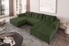 99rooms Massimo Wohnlandschaft Cordstoff POSO Khaki mit Schlaffunktion Wohnung Bild 4