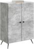 vidaXL Sideboard Betongrau 66 x 34,5 x 90 cm Holzwerkstoff 895508 Bild 2