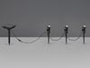 Solar Gartenstrahler OBIDOS auch per USB aufladbar mit 3 Spots, L: 6,2 Meter Bild 5