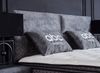 abc bedding Boxspringbett BABYLON Voll-orthopädisches Luxusbett mit Alcantara in Anthrazit (inkl. Matratze & Topper), Funktionsbett mit Bettkasten Bild 3