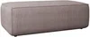 Vente-unique - AMELIA Pouf SamtStoff Violett - B 69 cm x H 42 cm x L 102 cm Bild 2