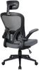 Bürostuhl Ergonomisch Drehstuhl Schreibtischstuhl Mesh Netzstoff office Stuhl Schwarz / Grau mit Kopfstütze Bild 5