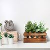 Holz Blumenkasten Zaunoptik 3er Set Bild 5