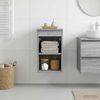vidaXL Badezimmerschrank Inzwischen Grau Sonoma 30 x 41 x 50 cm 890347 Bild 4