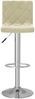 vidaXL Barhocker 2 Stk. Creme Samt 333686 Bild 4