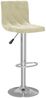 vidaXL Barhocker 2 Stk. Creme Samt 333686 Bild 3