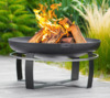 CookKing 'Viking Ø 80' Feuerschale, Stahl Schwarz, Ø 80x36 cm