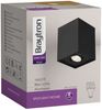 Braytron Deckenstrahler Deckenspot Aufputz GU10 schwarz eckig 80X100mm Bild 4