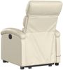vidaXL Massagesessel mit Aufstehhilfe Creme Kunstleder 3204048 Bild 4