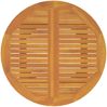 vidaXL Gartentisch Ø110x75 cm Massivholz Akazie 310301 Bild 5