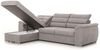 Ecksofa Schlafsofa Sofa PASCARA XS in Stoff Esito Dunkelgrün Ottomane Links Bild 2