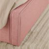 IDIMEX Polsterbett MARINI, Bett 140x200 cm mit Lattenrost Doppelbett mit Kopfteil- altrosa Bild 3