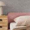 IDIMEX Polsterbett MARINI, Bett 140x200 cm mit Lattenrost Doppelbett mit Kopfteil- altrosa Bild 2