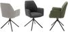 Esszimmerstuhl >Pettau< (2-er Set) in Cappuccino aus Metall - 59x88x63cm (BxHxT) Bild 3